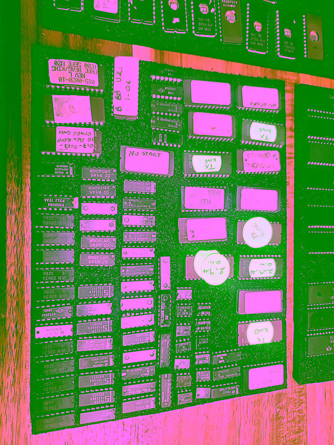 Various EPROMs and ROMs for Chuck E. Cheese arcade games and the Cyberamic Control System