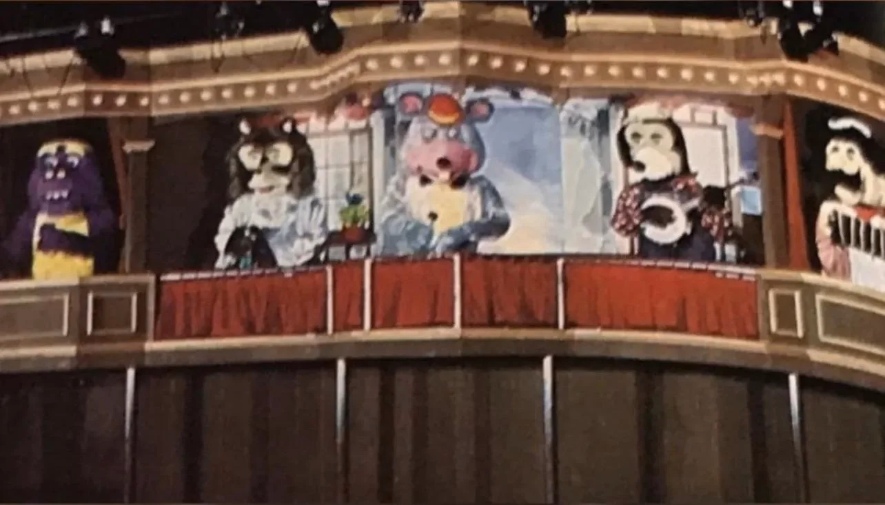 Showboat Cyberamics stage.
