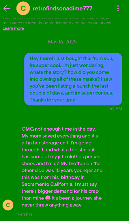 Citation for Masks being used outside Halloween
