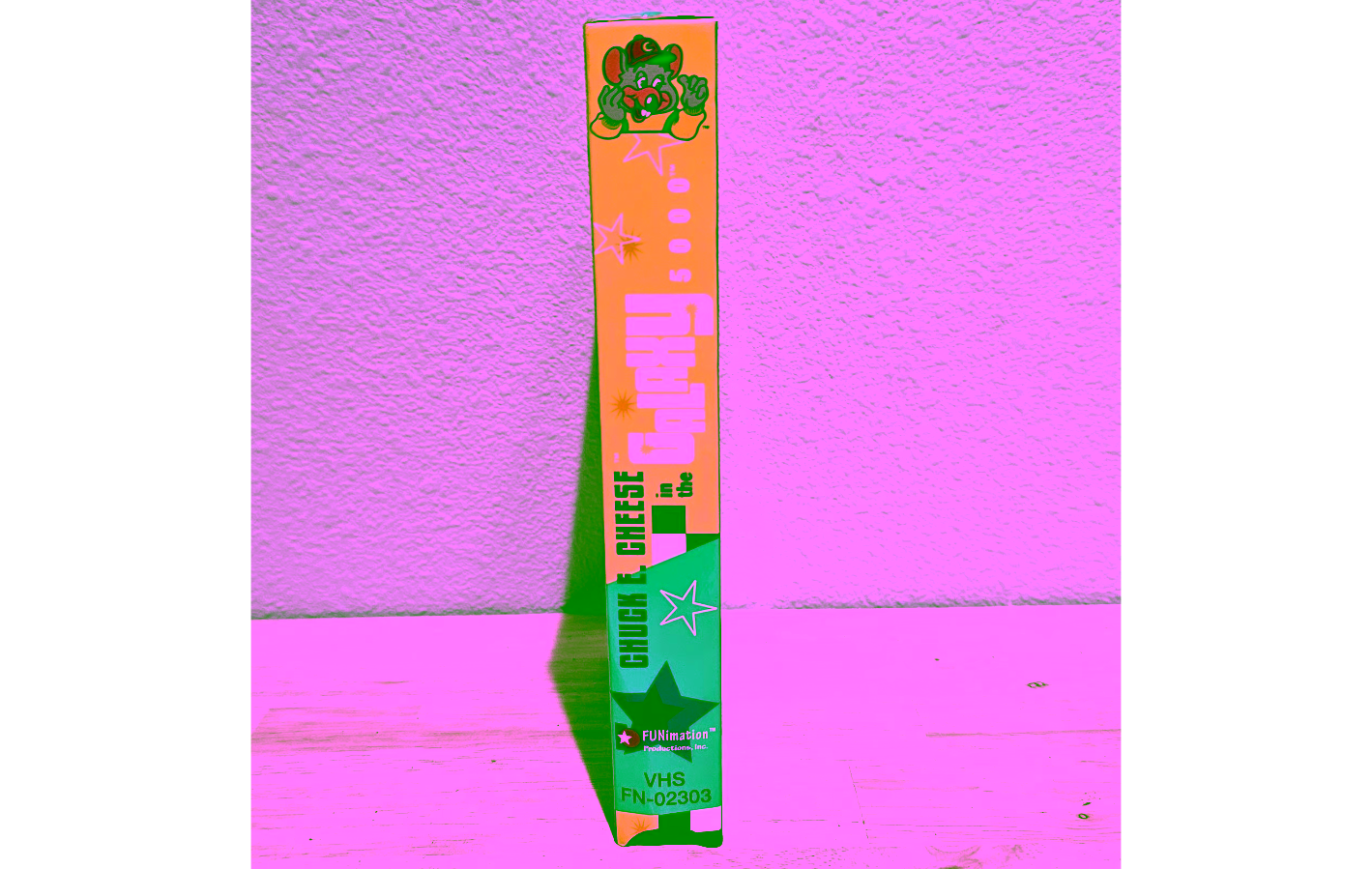 Chuck E. Cheese in the Galaxy 5000 VHS