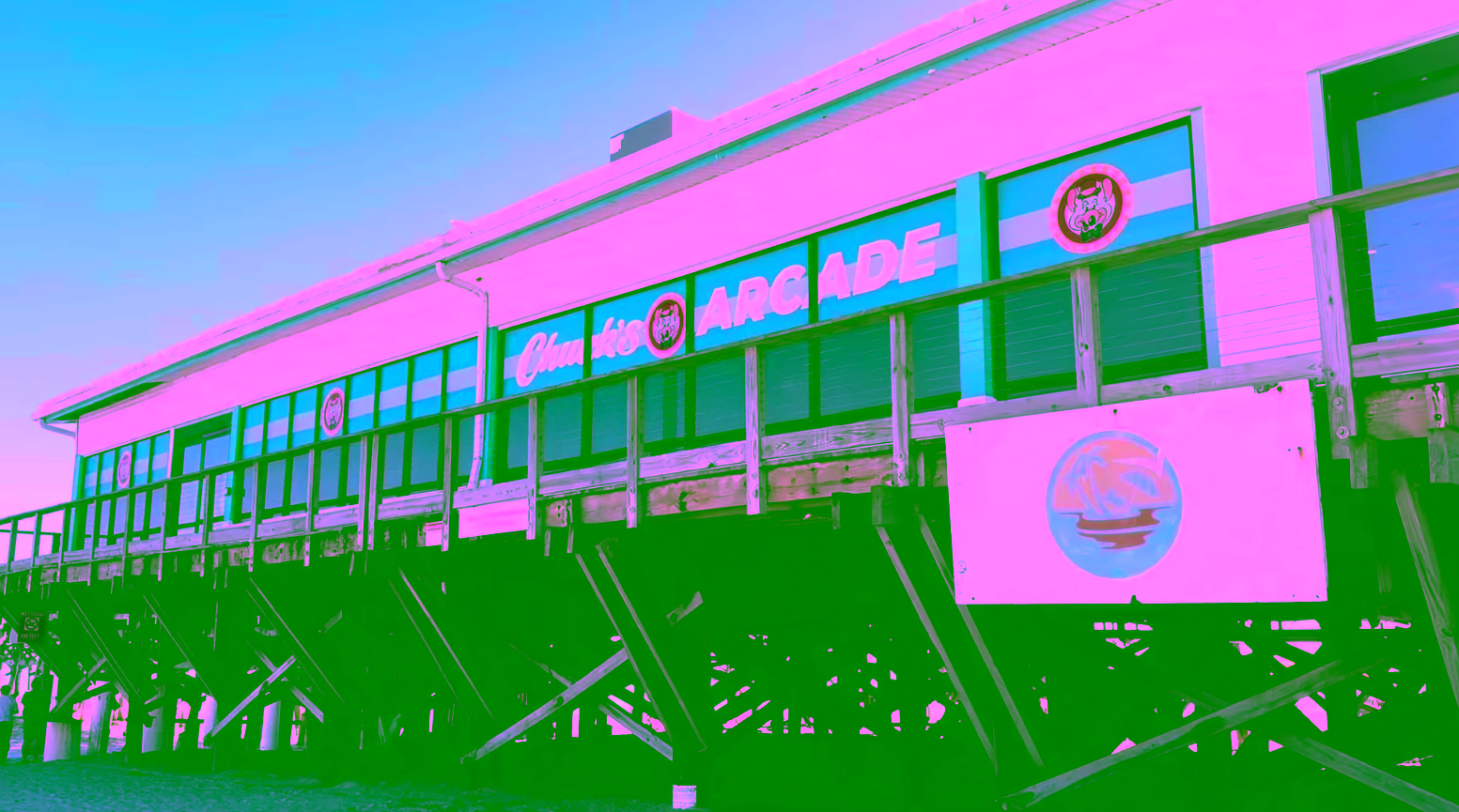 Chuck’s Arcade Exterior
